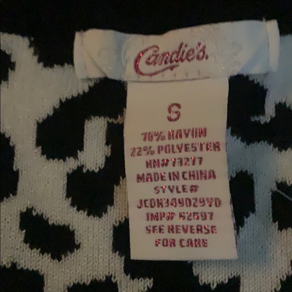 Candies Leopard Print Dress - Picture 3 of 3